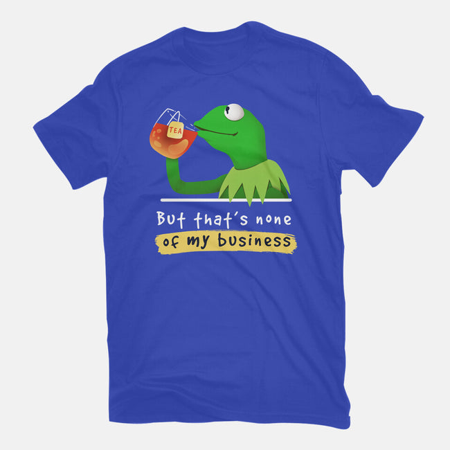 None Of My Business Muppet-Womens-Basic-Tee-Digital Magician