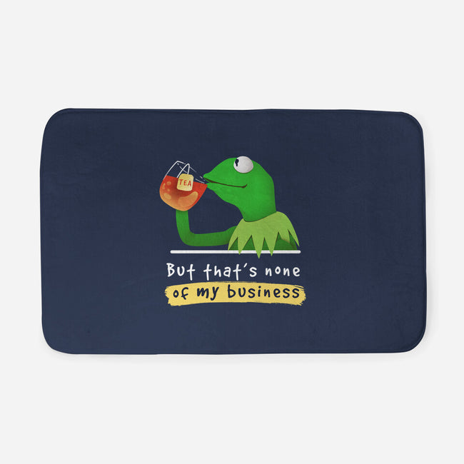 None Of My Business Muppet-None-Memory Foam-Bath Mat-Digital Magician