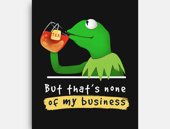 None Of My Business Muppet