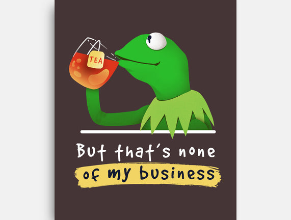 None Of My Business Muppet