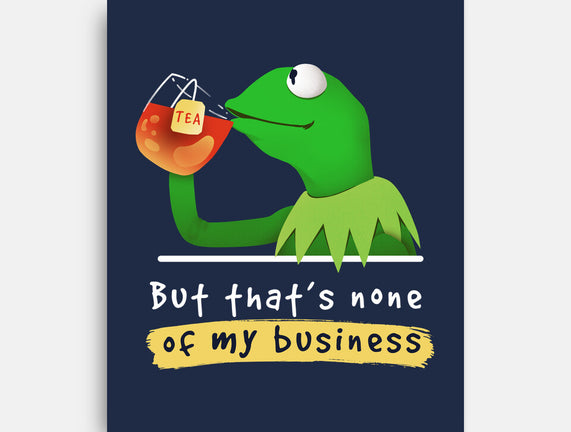 None Of My Business Muppet