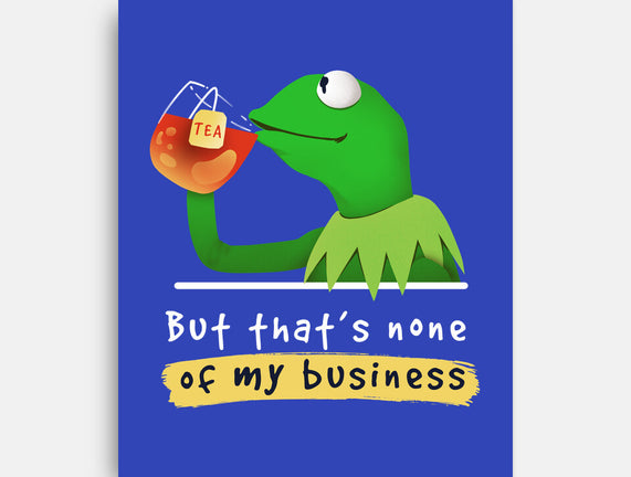 None Of My Business Muppet