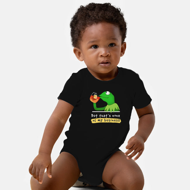 None Of My Business Muppet-Baby-Basic-Onesie-Digital Magician