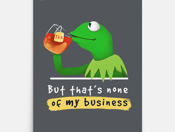 None Of My Business Muppet