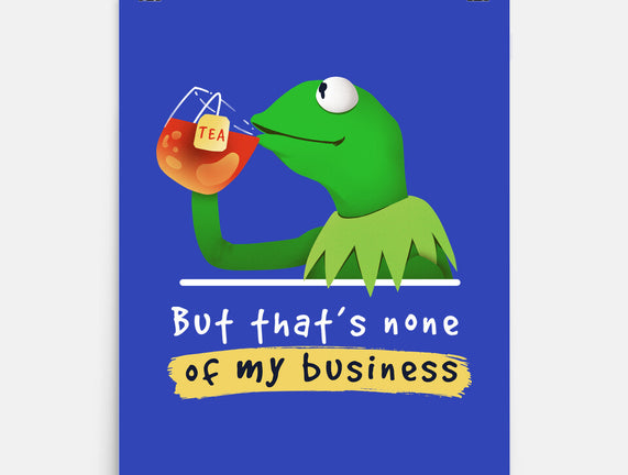 None Of My Business Muppet