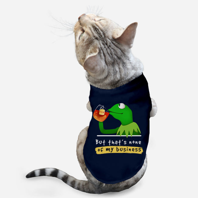 None Of My Business Muppet-Cat-Basic-Pet Tank-Digital Magician