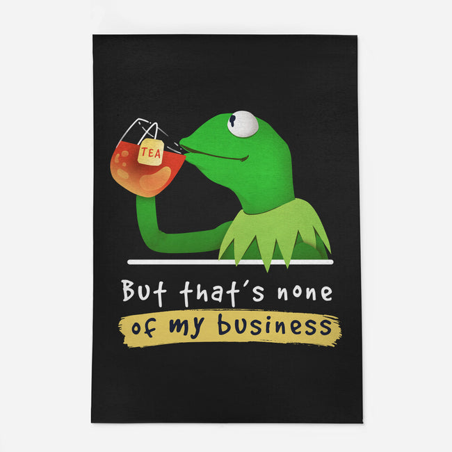 None Of My Business Muppet-None-Outdoor-Rug-Digital Magician