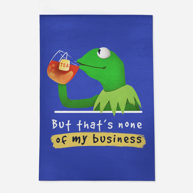 None Of My Business Muppet-None-Outdoor-Rug-Digital Magician