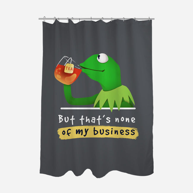 None Of My Business Muppet-None-Polyester-Shower Curtain-Digital Magician