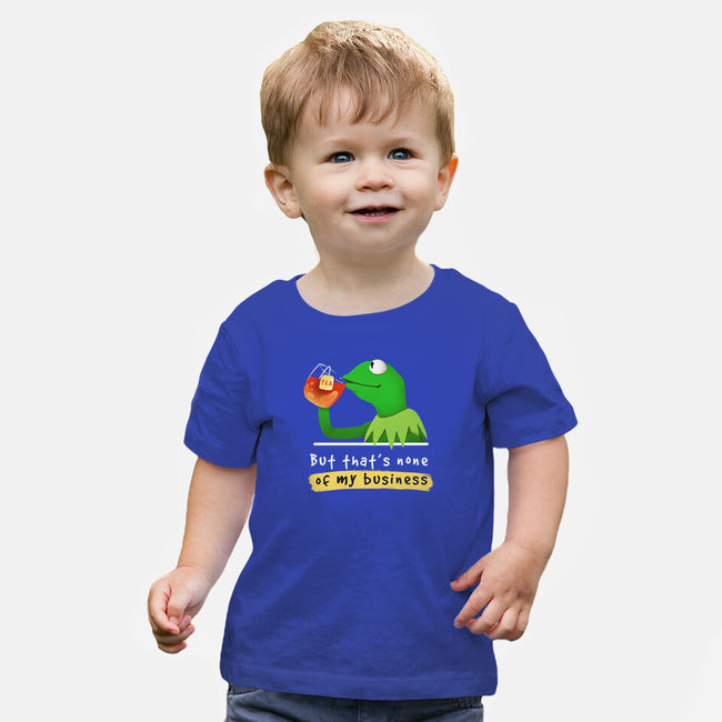 None Of My Business Muppet-Baby-Basic-Tee-Digital Magician