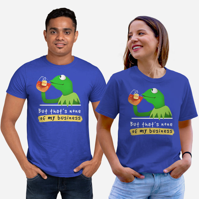 None Of My Business Muppet-Unisex-Basic-Tee-Digital Magician