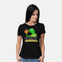 None Of My Business Muppet-Womens-Basic-Tee-Digital Magician