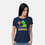 None Of My Business Muppet-Womens-Basic-Tee-Digital Magician