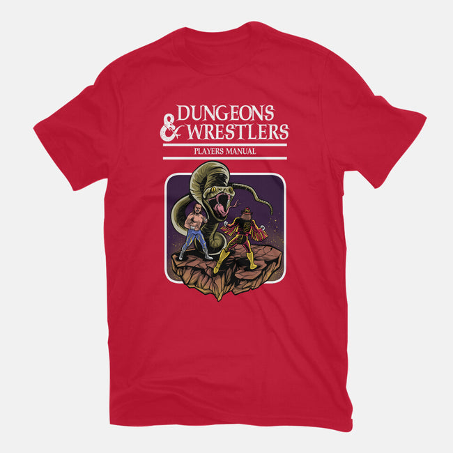 Dungeons And Wrestlers-Youth-Basic-Tee-zascanauta