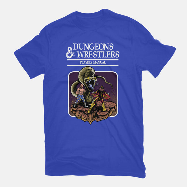 Dungeons And Wrestlers-Womens-Fitted-Tee-zascanauta