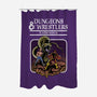 Dungeons And Wrestlers-None-Polyester-Shower Curtain-zascanauta