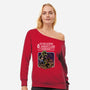 Dungeons And Wrestlers-Womens-Off Shoulder-Sweatshirt-zascanauta