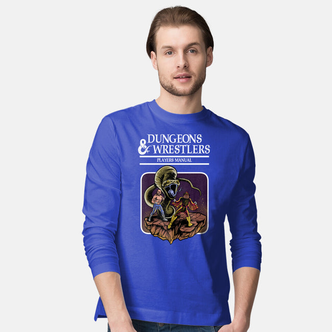 Dungeons And Wrestlers-Mens-Long Sleeved-Tee-zascanauta