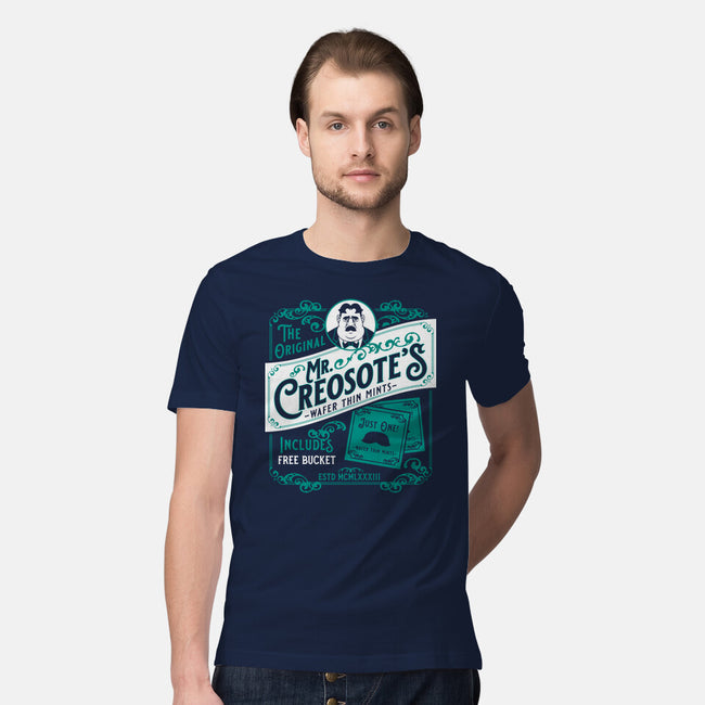 Creosote's Wafer Thin Mints-Mens-Premium-Tee-Nemons