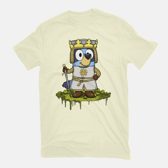 Bluey And The Holy Grail-Mens-Basic-Tee-JamesQJO