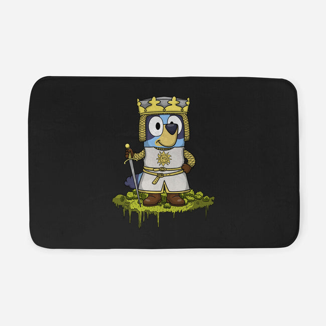 Bluey And The Holy Grail-None-Memory Foam-Bath Mat-JamesQJO