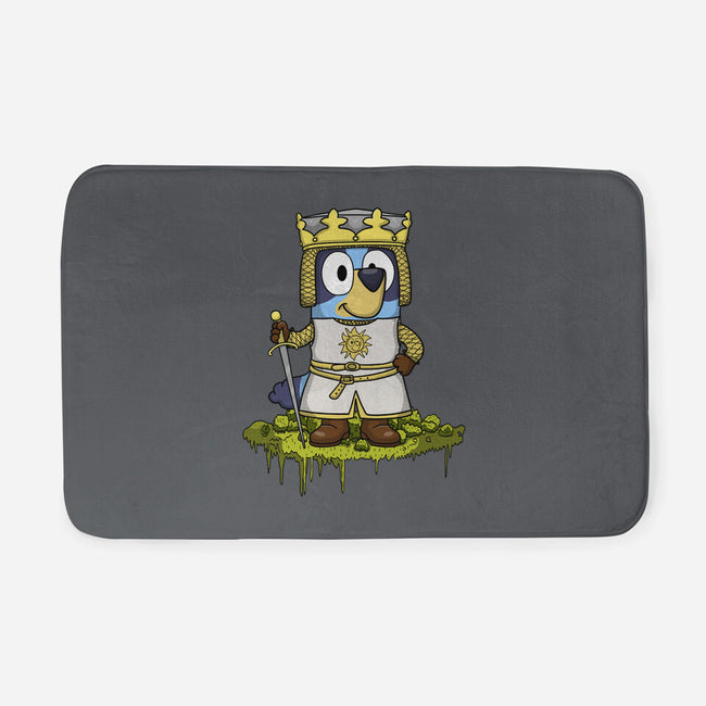 Bluey And The Holy Grail-None-Memory Foam-Bath Mat-JamesQJO