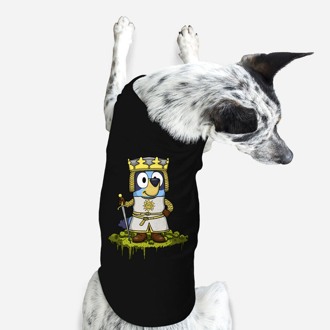 Bluey And The Holy Grail-Dog-Basic-Pet Tank-JamesQJO