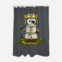 Bluey And The Holy Grail-None-Polyester-Shower Curtain-JamesQJO