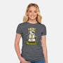 Bluey And The Holy Grail-Womens-Fitted-Tee-JamesQJO