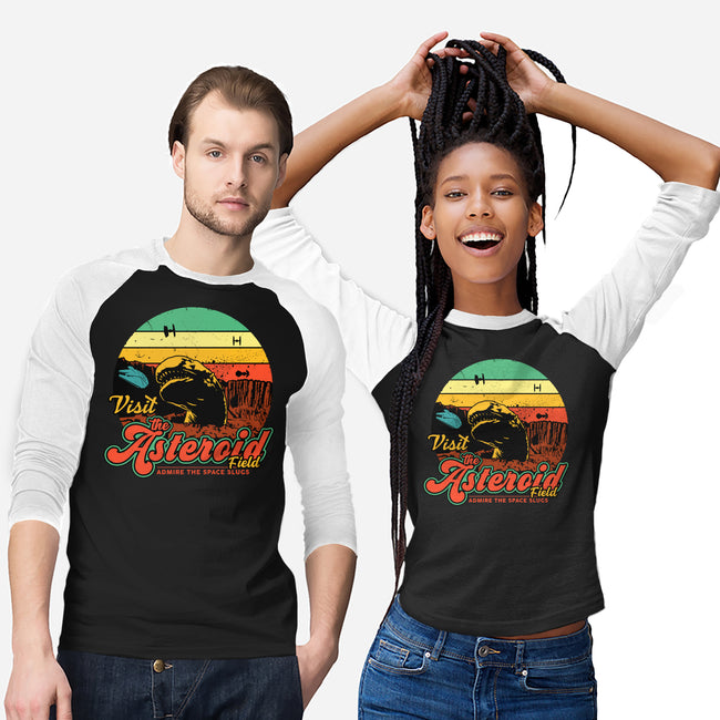 The Asteroid Field-Unisex-Baseball-Tee-daobiwan