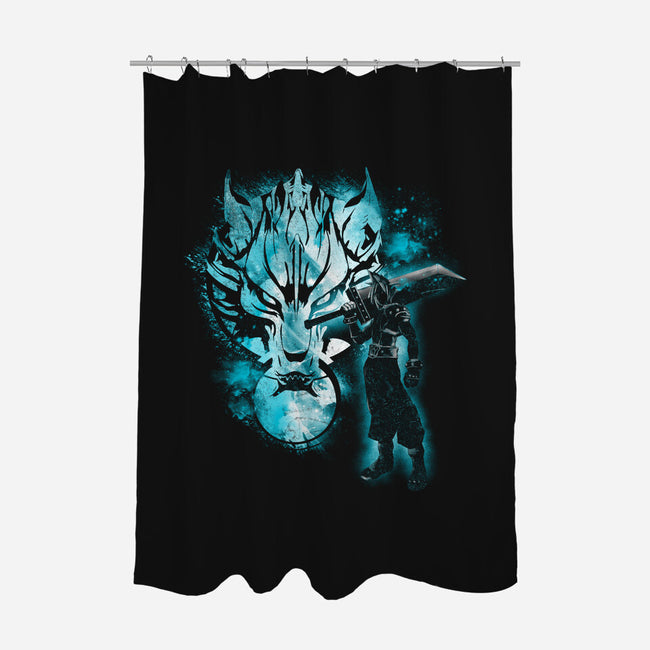 The Former Soldier-None-Polyester-Shower Curtain-kharmazero