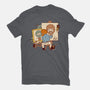 Happy Triple Portrait-Mens-Basic-Tee-vp021