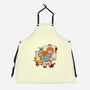 Happy Triple Portrait-Unisex-Kitchen-Apron-vp021