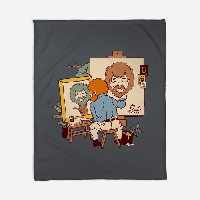 Happy Triple Portrait-None-Fleece-Blanket-vp021