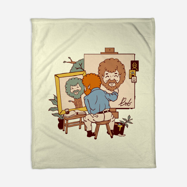 Happy Triple Portrait-None-Fleece-Blanket-vp021