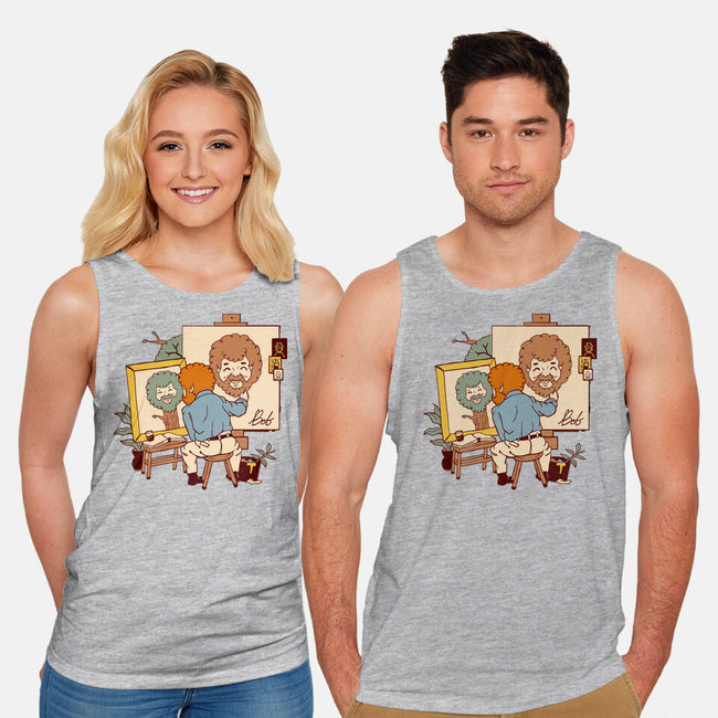 Happy Triple Portrait-Unisex-Basic-Tank-vp021