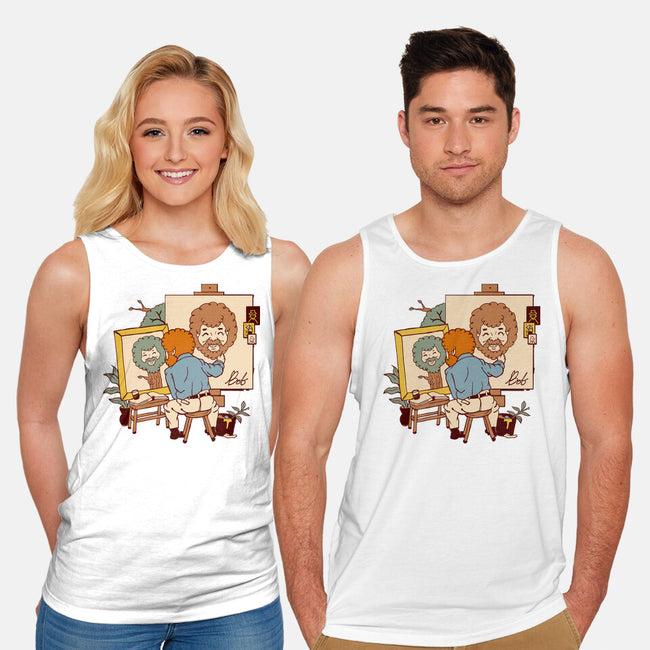 Happy Triple Portrait-Unisex-Basic-Tank-vp021