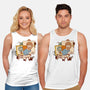 Happy Triple Portrait-Unisex-Basic-Tank-vp021