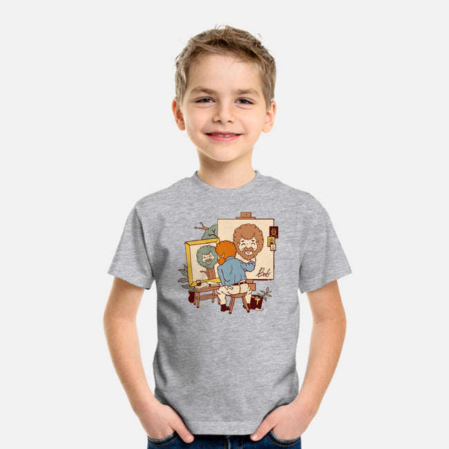 Happy Triple Portrait-Youth-Basic-Tee-vp021