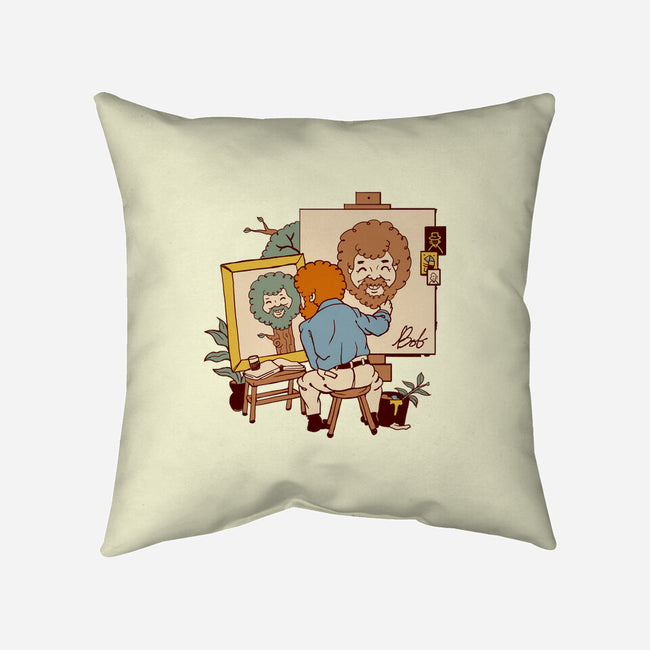 Happy Triple Portrait-None-Removable Cover-Throw Pillow-vp021