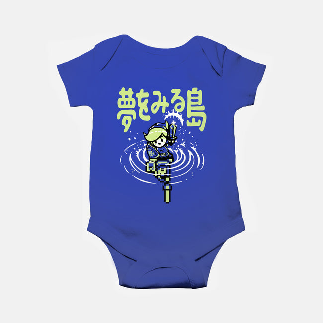 The Hero Awakes Again-Baby-Basic-Onesie-demonigote