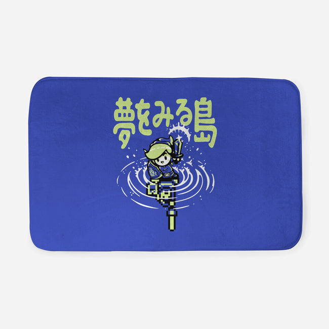 The Hero Awakes Again-None-Memory Foam-Bath Mat-demonigote