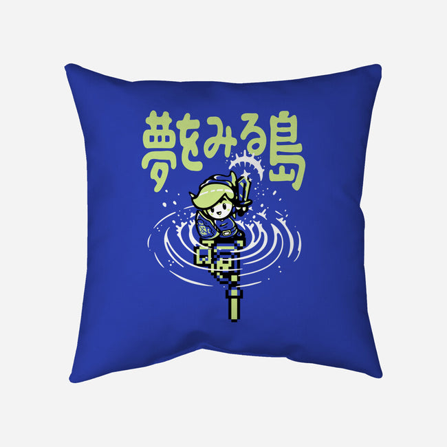 The Hero Awakes Again-None-Removable Cover-Throw Pillow-demonigote