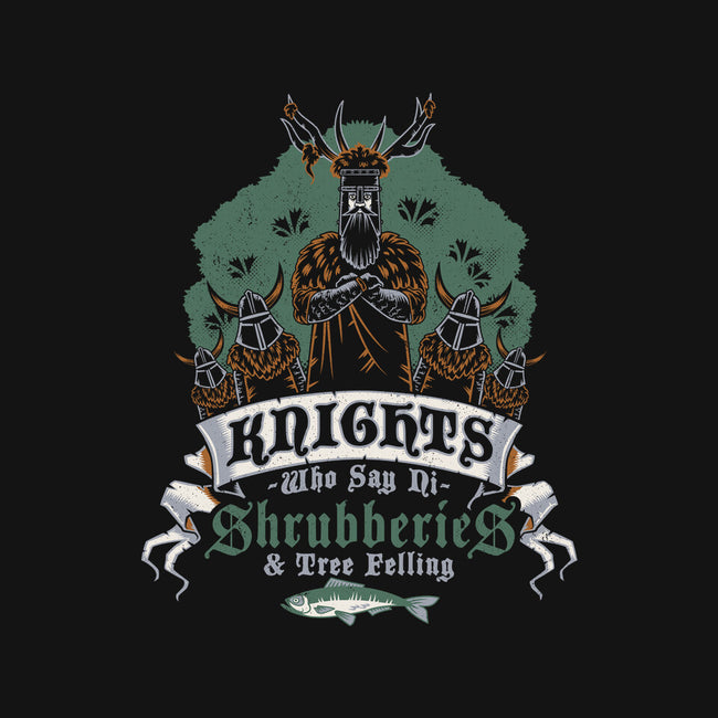 Knightly Shrubberies And Tree Felling-Unisex-Basic-Tee-Nemons