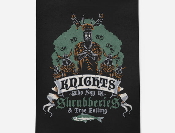 Knightly Shrubberies And Tree Felling