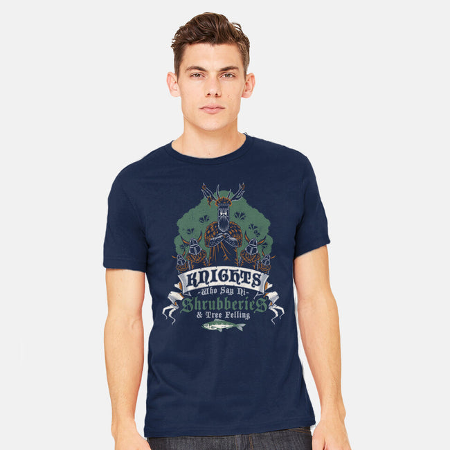 Knightly Shrubberies And Tree Felling-Mens-Heavyweight-Tee-Nemons