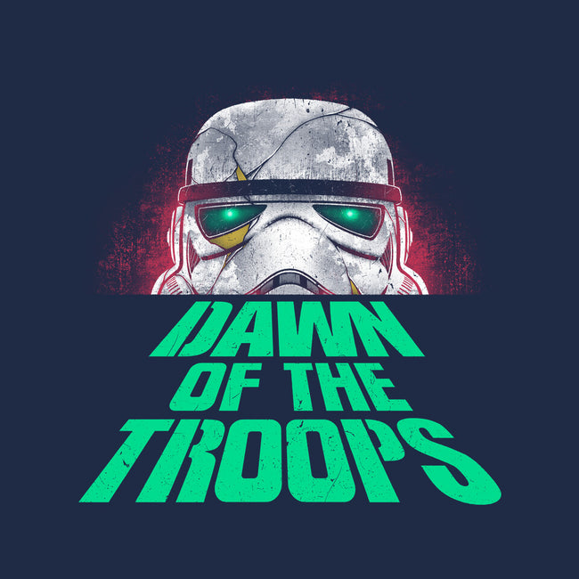 Dawn Of The Troops-None-Polyester-Shower Curtain-Getsousa!