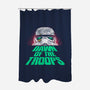 Dawn Of The Troops-None-Polyester-Shower Curtain-Getsousa!