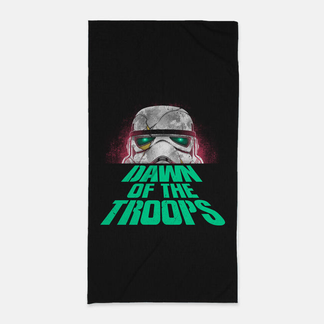 Dawn Of The Troops-None-Beach-Towel-Getsousa!