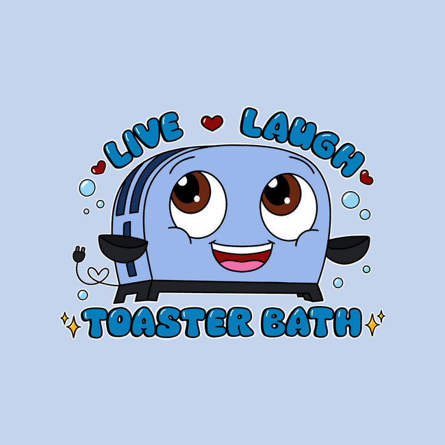 Live Laugh Toaster Bath-None-Glossy-Sticker-Alexhefe